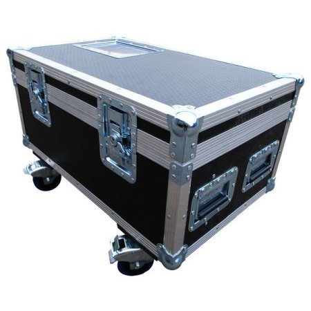 American DJ Mega Par Profile Slim LED  6 Way Par Can Flight Case